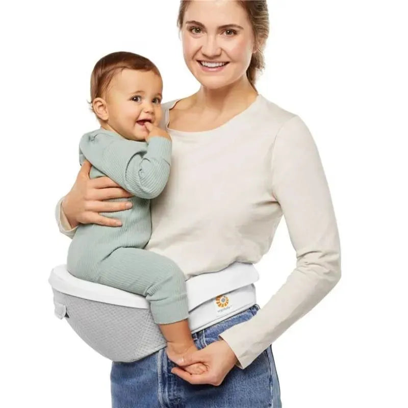 Ergobaby - Baby Carrier Alta Hip Seat, Pearl Grey Image 4