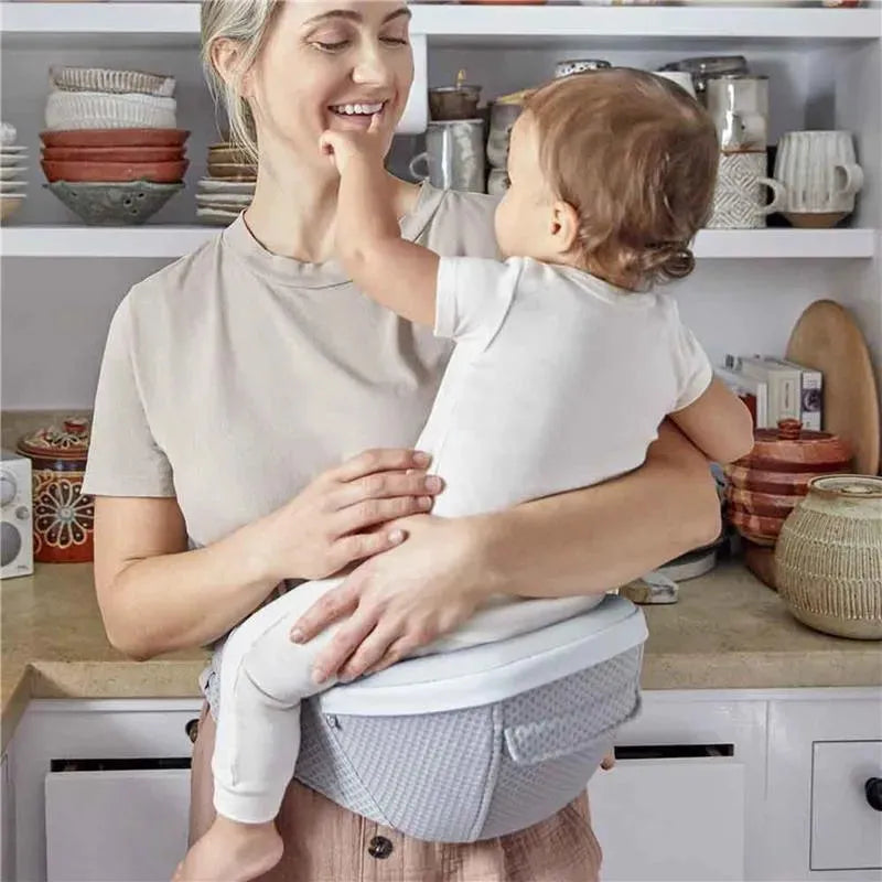 Ergobaby - Baby Carrier Alta Hip Seat, Pearl Grey Image 8