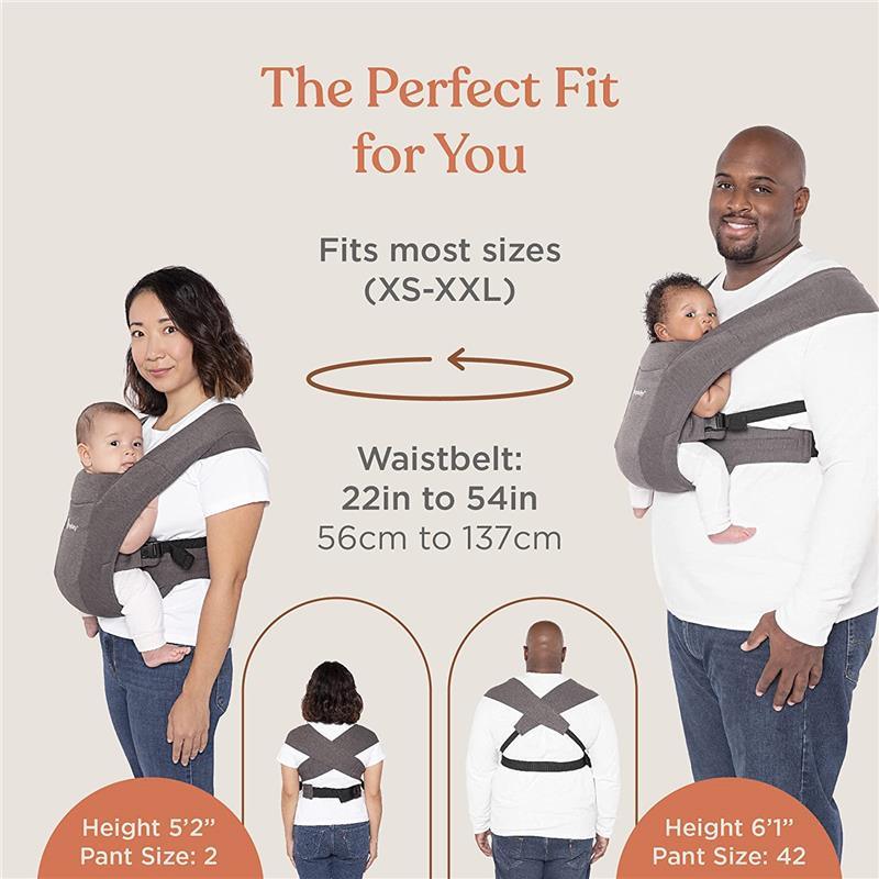 Ergobaby - Embrace Baby Carrier, Blush Pink