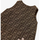 Fendi Baby - Brown Allover FF Print Dress Image 3