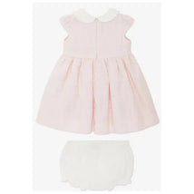 Fendi Baby - Cotton Jacquard Baby Dress, Pink Image 2