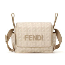 Fendi Baby - Diaper Bag Ff Allover Beige Image 1