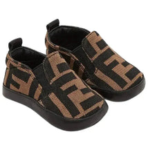 Fendi Baby - Ff Allover Slip On Crib Shoe Image 1