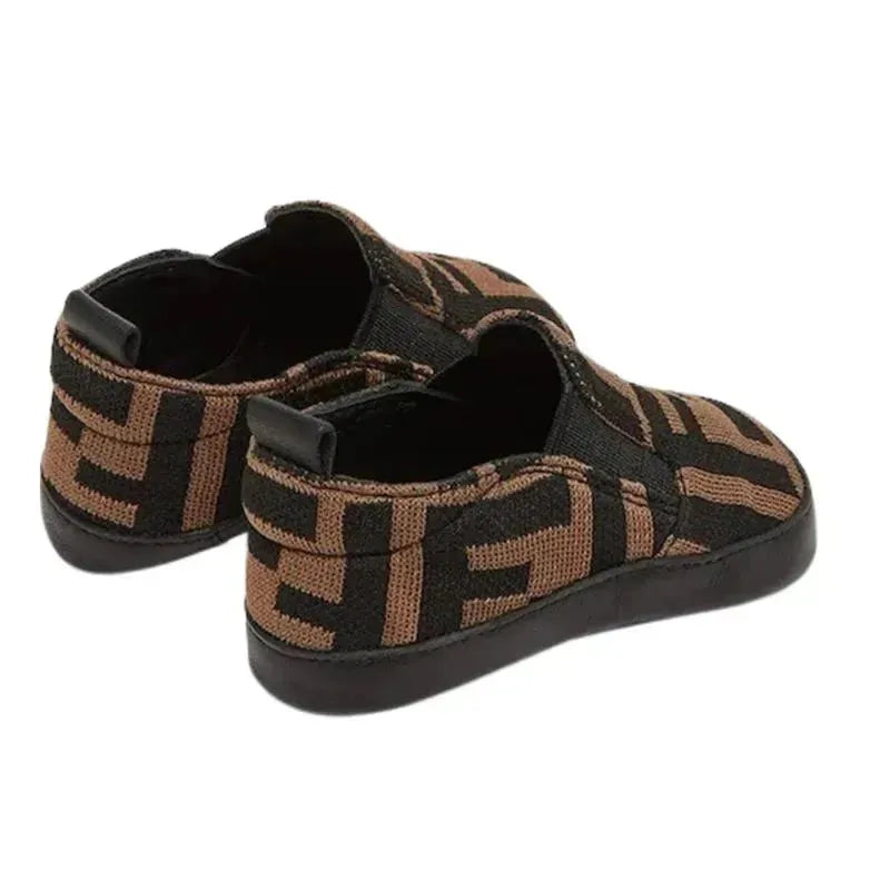 Fendi Baby - Ff Allover Slip On Crib Shoe Image 2