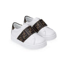 Fendi Baby - Ff Detailed Velcro Sneaker, Size 23 Image 1