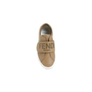 Fendi Baby - Leather Logo Trainers Junior Image 4