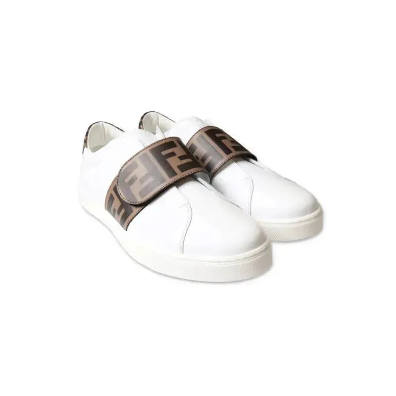 Fendi Baby - Monogram Strap Sneakers Image 1