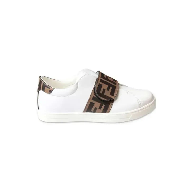 Fendi Baby - Monogram Strap Sneakers Image 3