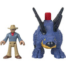 Fisher Price - Imaginext Jurassic World Dominion Stegosaurus Dinosaur & Dr. Alan Grant Image 4