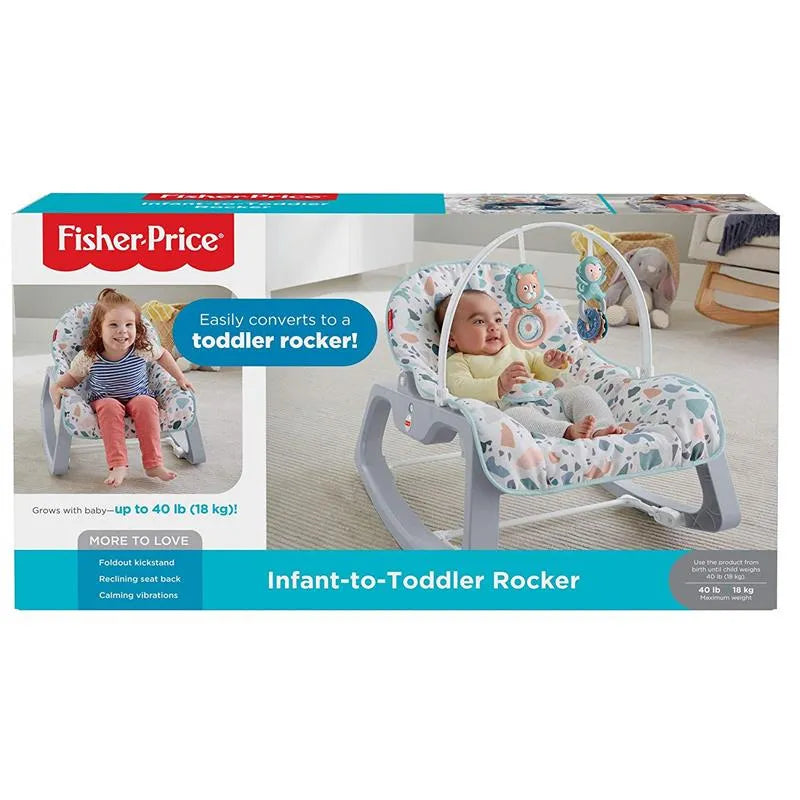 Fisher-Price Infant-to-Toddler Rocker, Pebbles Image 6