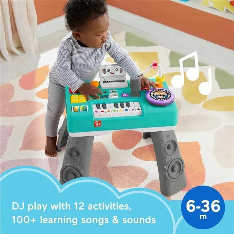 Fisher-Price - Laugh & Learn Baby & Toddler Toy Mix & Learn DJ Table, 6+ Months Image 5