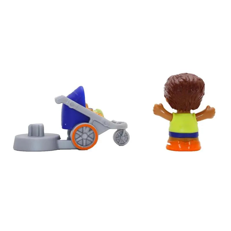 Fisher-Price - Little People, Dad And Stroller Set Image 3