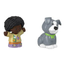 Fisher-Price - Little People, Girl And Grey Dog Image 2