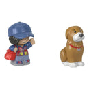 Fisher-Price - Little People, Mail Person Girl And Brown Dog Image 5