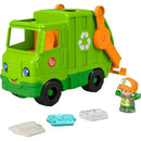 Fisher-Price - Little People Musical Toddler Toy Recycling Truck Garbage, 1+ Years Image 2