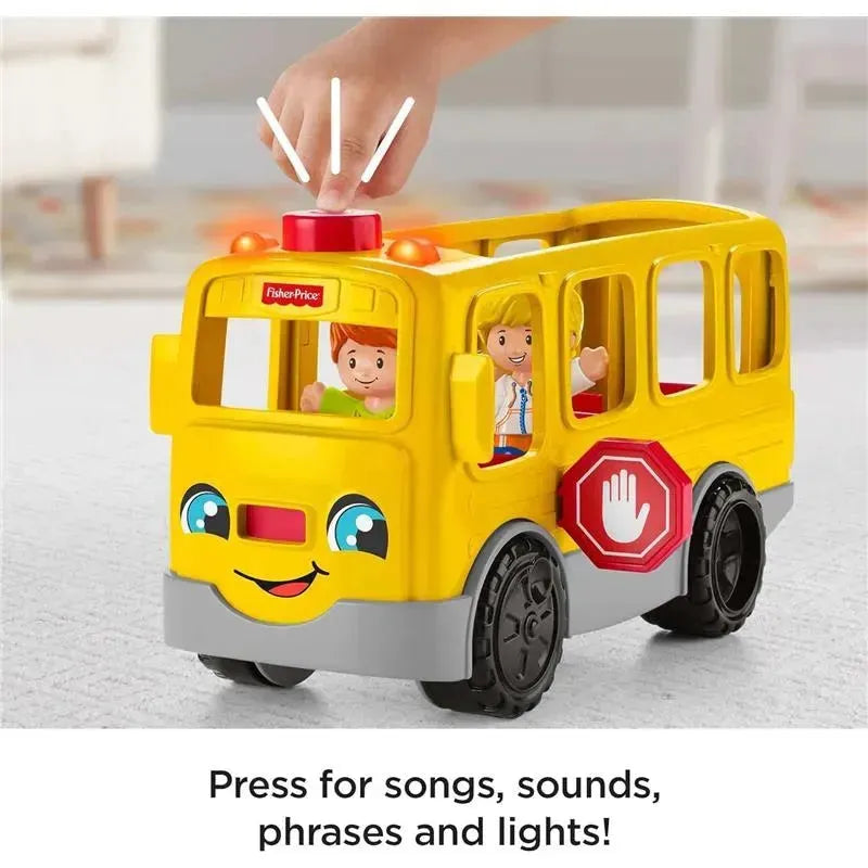 Fisher-Price - Little People Musical Toddler Toy Sit with Me School Bus, 1+ Years Image 8