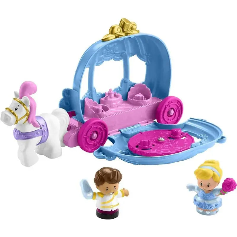 Fisher-Price - Little People Toddler Playset Disney Princess Cinderella’s, 18+ Months Image 2