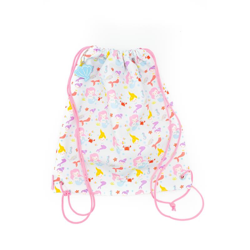 Floss & Rock Mermaid Print Girls Drawstring Bag Image 1