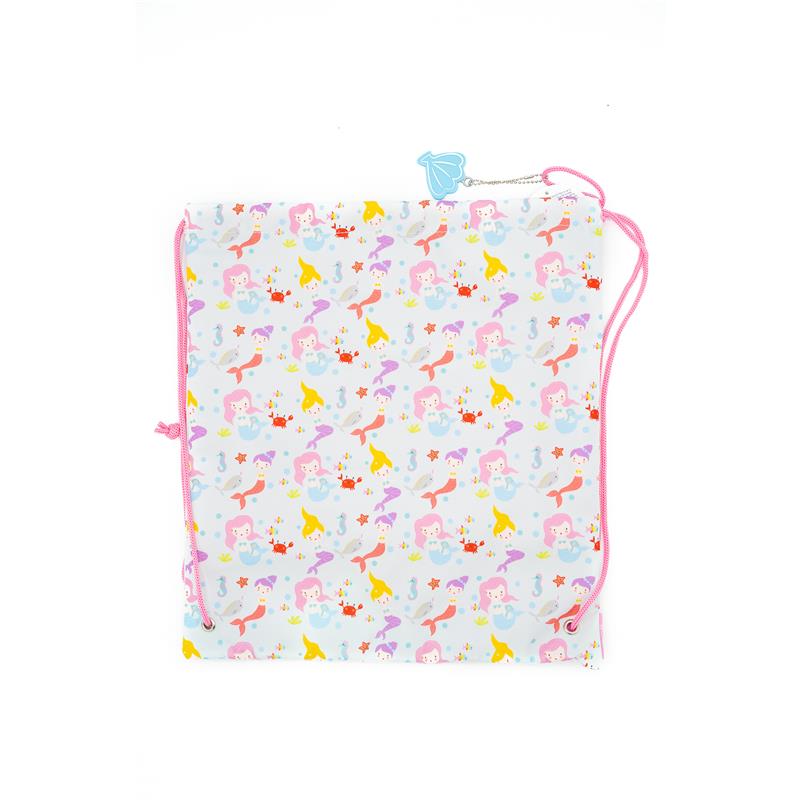 Floss & Rock Mermaid Print Girls Drawstring Bag Image 3