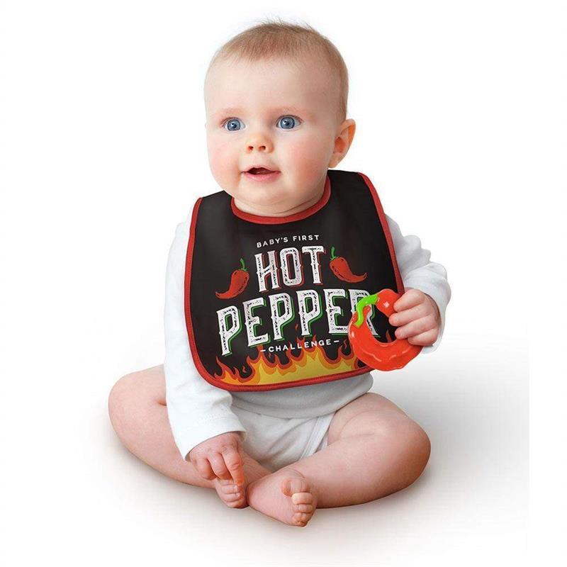 Fred Dressed to Spill Hot Pepper Challenge Bib + Teether Set