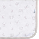 Gerber Bedding - 1Pk 2Ply Plush Blanket, Neutral Rainbow Image 3