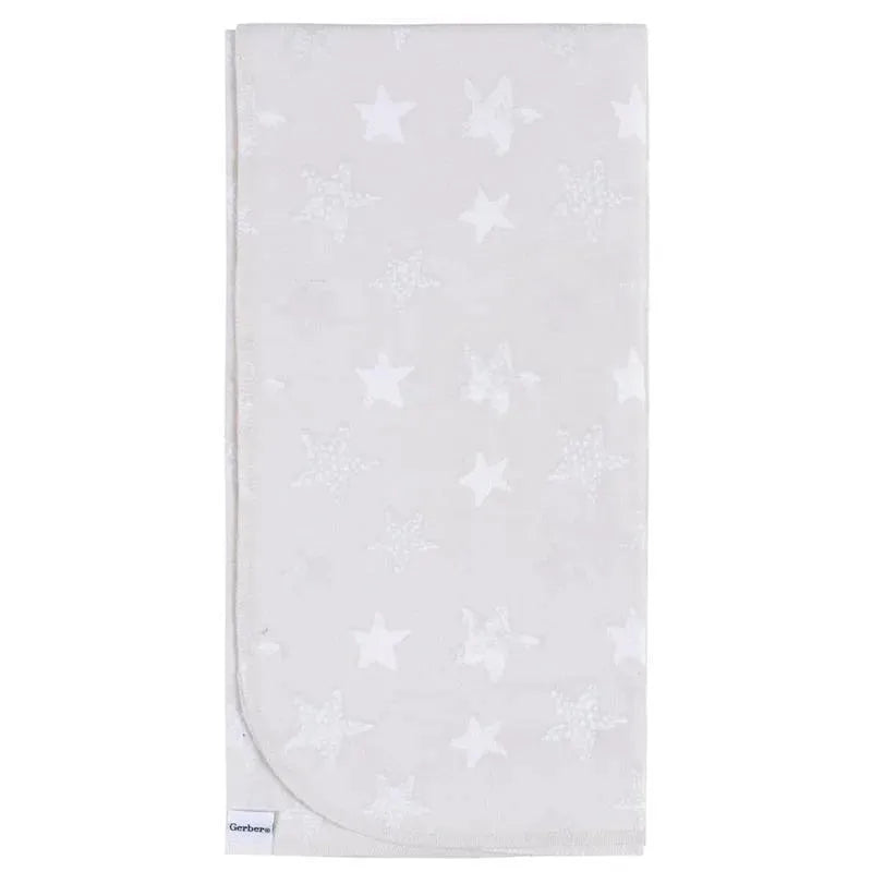 Gerber Bedding - 4Pk Flannel Blanket, Neutral Celestial Image 2