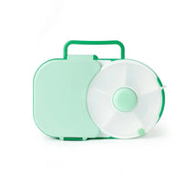 Gobe Kids - 2 In 1 Lunchbox With Small Spinner Flip, Sage Green Image 1