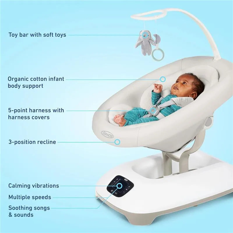 Graco - Smartsense Swing With Cry Detection Technoloty, Rori Image 3