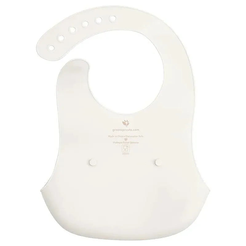 Green Sprouts - Baby Silicone Scoop Bib, Light Spice Image 2