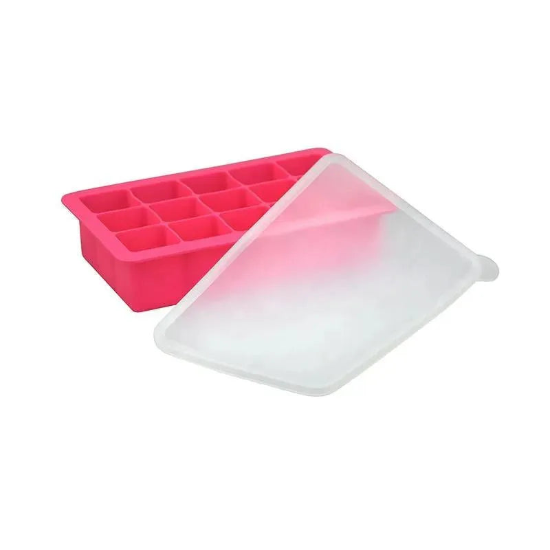 Green Sprouts Fresh Baby Food Freezer Tray, Pink Image 1