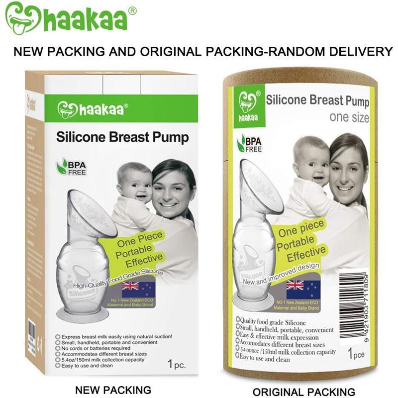 Haakaa - Silicone Breast Pump + Milk Collector (75Ml) - Grey
