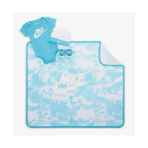 Haddad - Nike 4Pc Blanket Set Hosiery Little Kids, Sky Blue Image 1