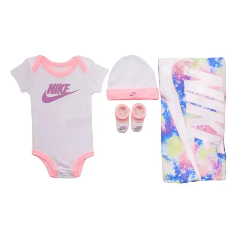 Haddad - Nike 4Pc Blanket Set Hosiery Little Kids, White  Image 1