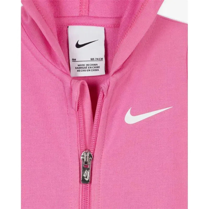 Haddad - Nike Essentials Hooded Coverall, Pink Image 3