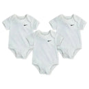 Haddad - Nike Mini Me 3 Pack Bodysuit, White  Image 1