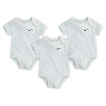 Haddad - Nike Mini Me 3 Pack Bodysuit, White  Image 1