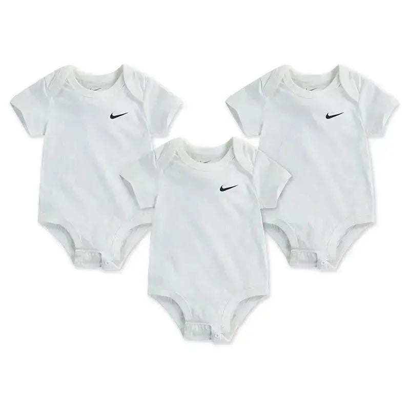 Haddad - Nike Mini Me 3 Pack Bodysuit, White  Image 1