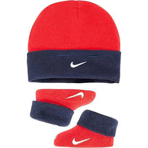 Haddad - Nike Simple Swoosh Hat & Bootie Hosiery Red/Blue Image 1