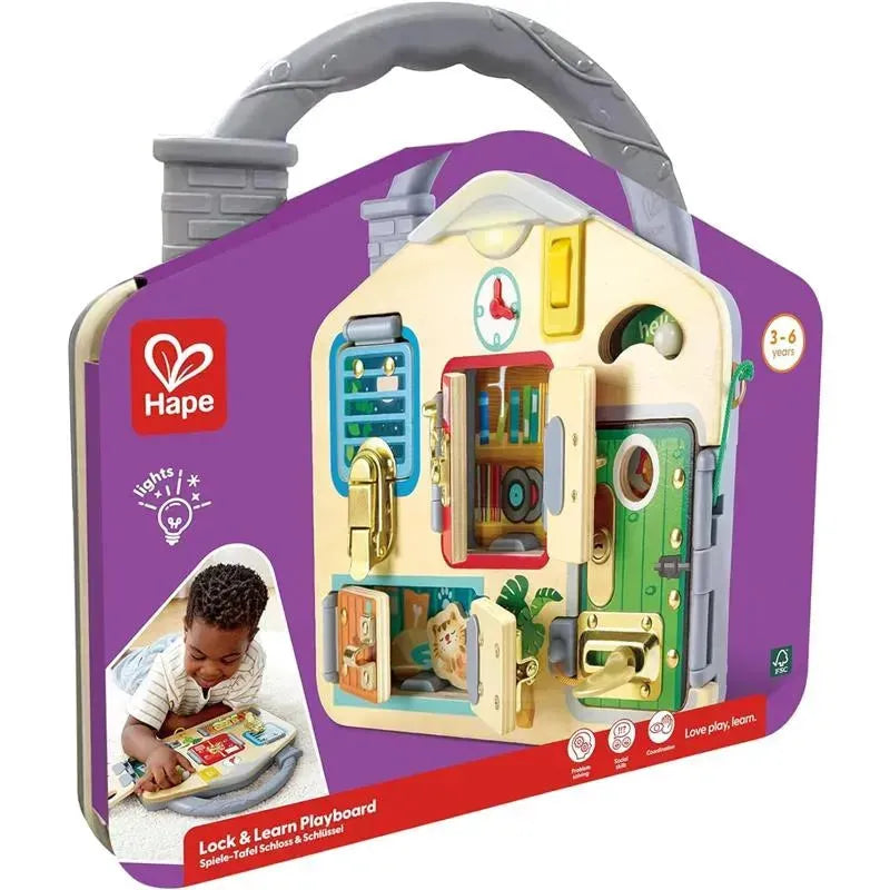 Hape - Game Board Lock and Key Image 1