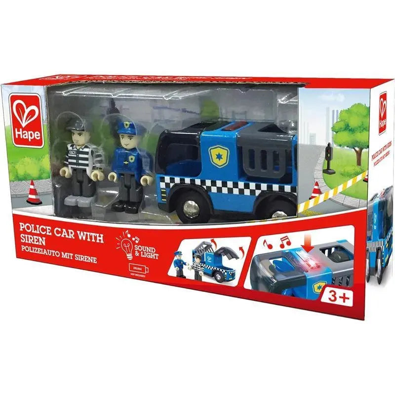 Hape - Police Car with Siren Image 6