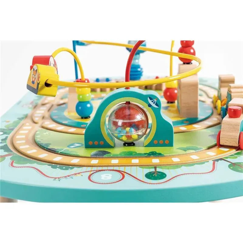 Hape - Twisting Railway Maze Table Image 2