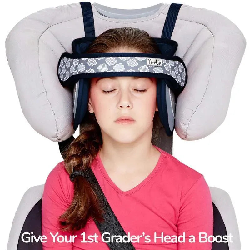 Headovations (Nap Up) - Child Head Support for Car Seats, Dark Blue Image 5