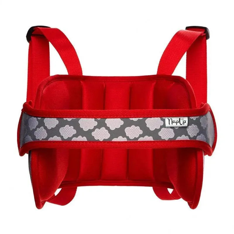 Headovations (Nap Up) - Child Head Support for Car Seats, Red Image 3