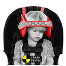 Headovations (Nap Up) - Child Head Support for Car Seats, Red Image 6