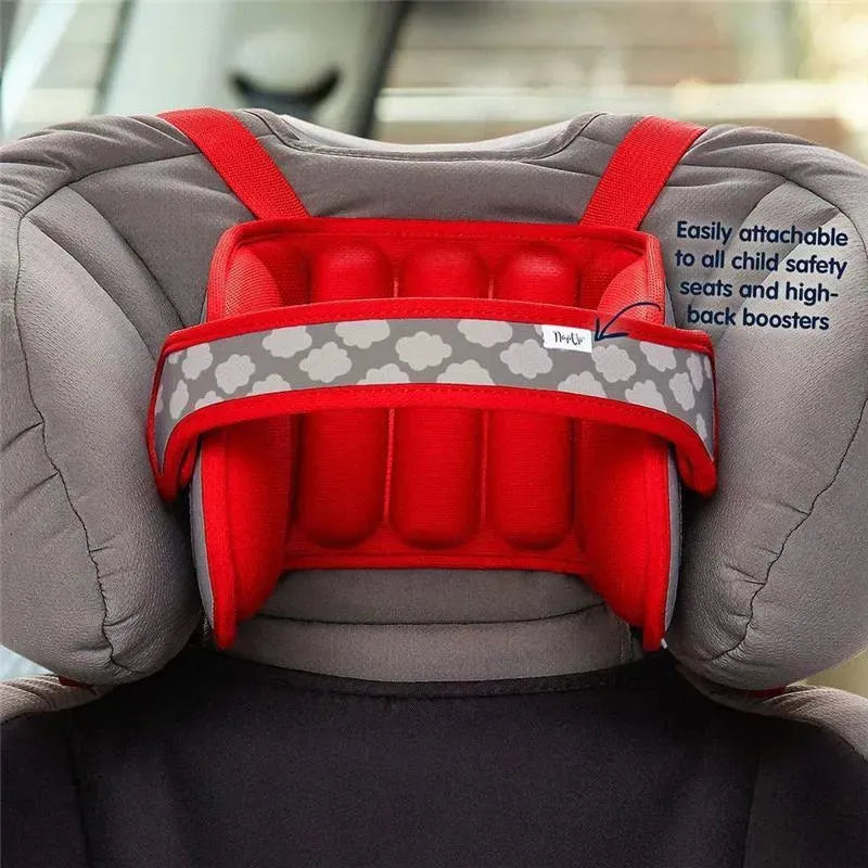 Headovations (Nap Up) - Child Head Support for Car Seats, Red Image 7