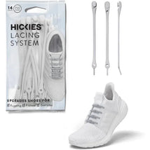 Hickies - No Tie Shoelaces For Adults Premium, Unisex, One Size fit All, Grey Straps Image 1