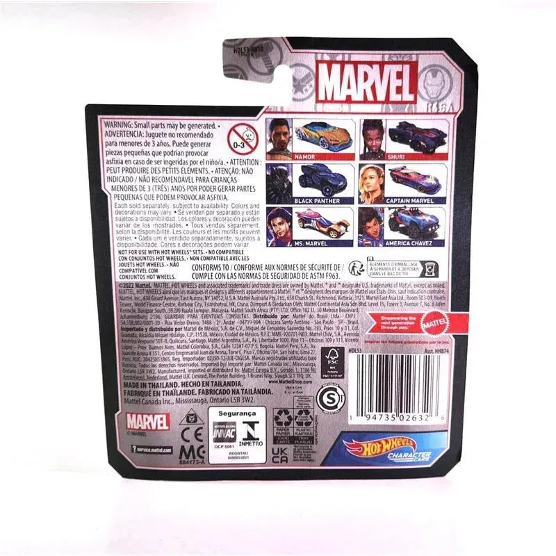 Hot Wheels - Character Cars Marvel The Marvels, Captian Marvel Image 3