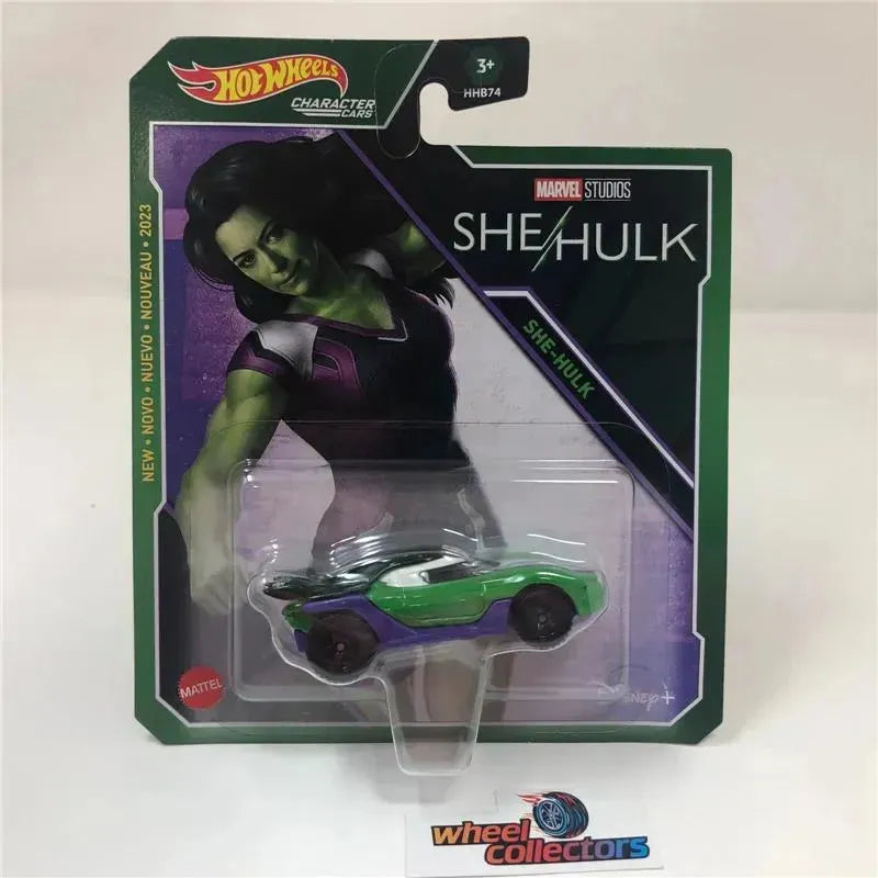 Hot Wheels - Marvel Character Cars, Shehulk Image 1