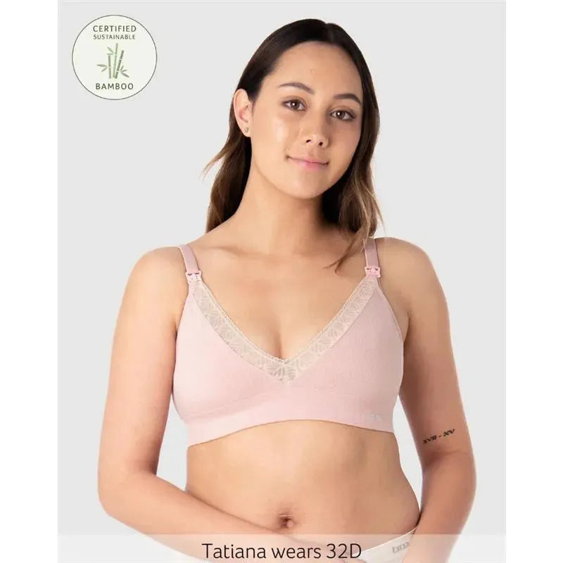 Hotmilk - Seasonal Colour Caress Seamfree Bamboo Multifit Bra, Lotus Pink Image 1