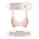 Hotmilk - Seasonal Colour Caress Seamfree Bamboo Multifit Bra, Lotus Pink Image 4